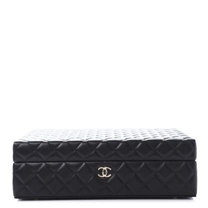 Chanel Lambskin Calfskin Tweed Success Story Set of 4 Minis Bags Black 22 of 24