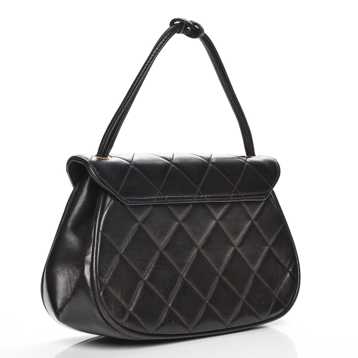 Lambskin Flap Bag Black