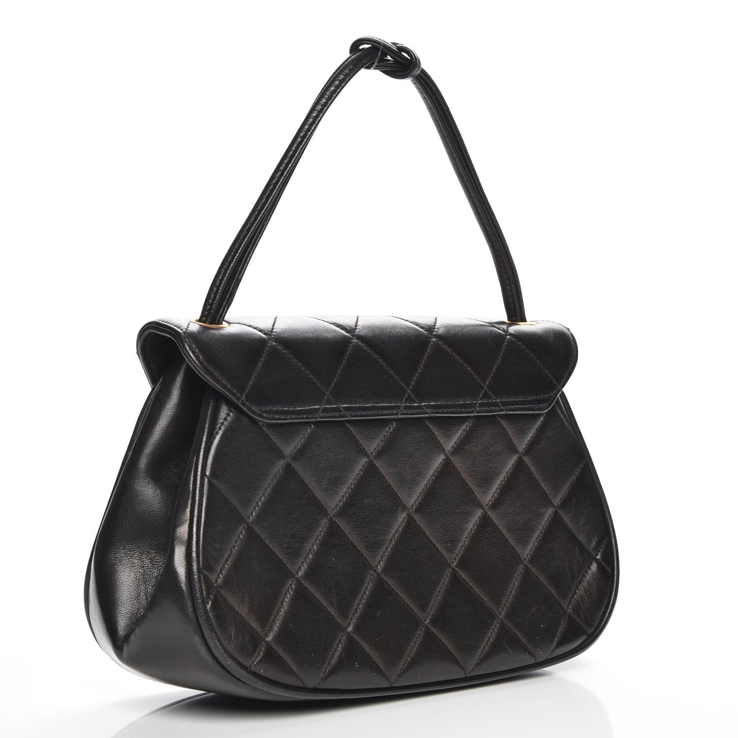 Chanel Lambskin Flap Bag Black 3 of 8