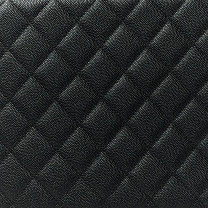 Chanel Caviar Quilted Large Business Affinity Shopping Bag Black 10 of 13