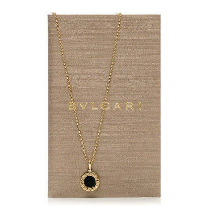 Bulgari 18K Yellow Gold Black Onyx BVLGARI BVLGARI Pendant Necklace 5 of 5