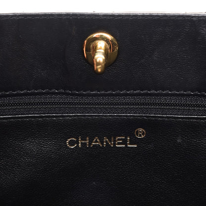 Chanel Calfskin Quilted Shoulder Bag Black 7 of 10