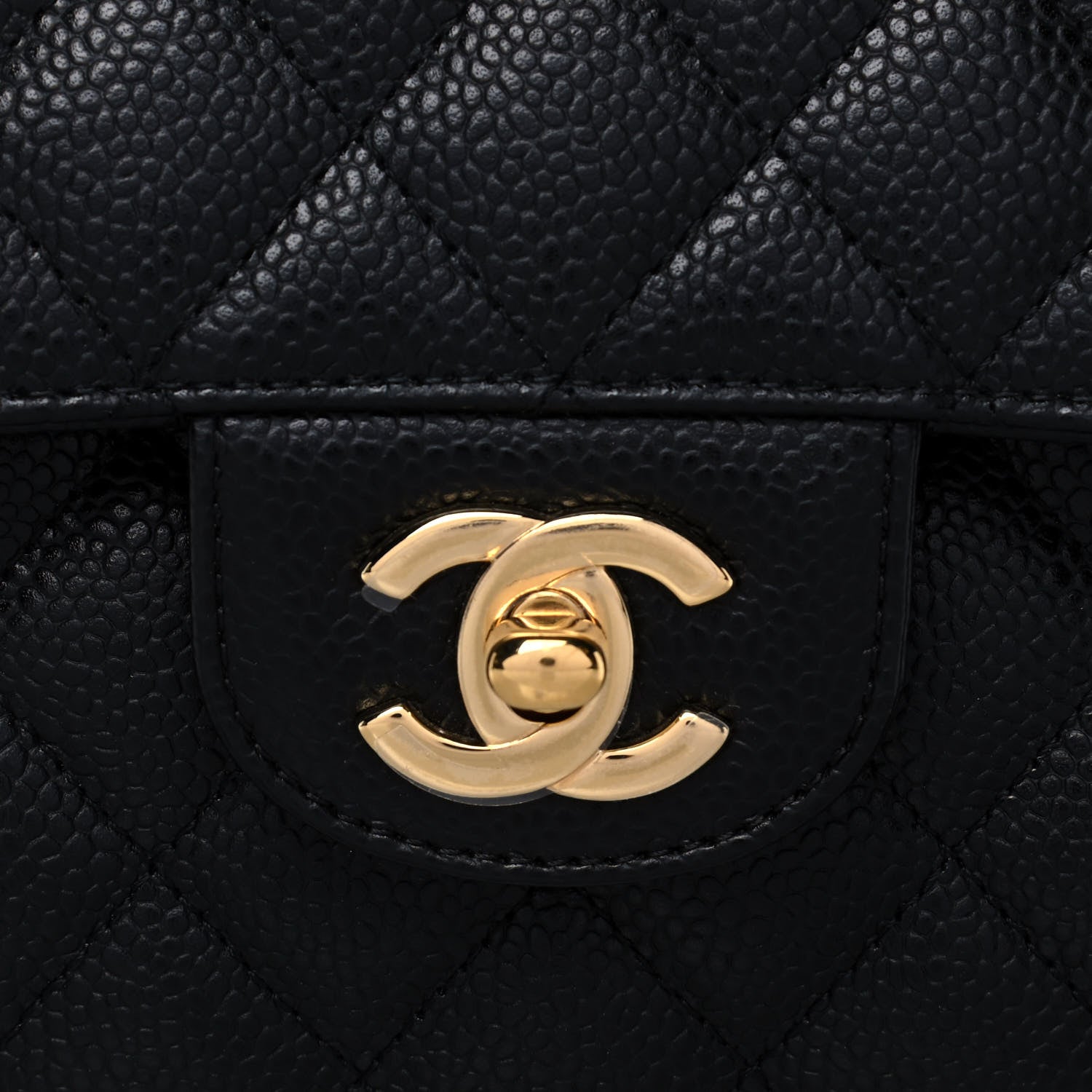 Chanel Caviar Quilted Small Double Flap Black 8 of 12