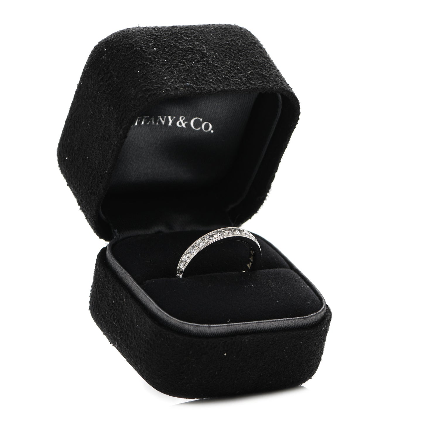 Platinum Diamond 3.2mm Legacy Band Ring 56 7.5