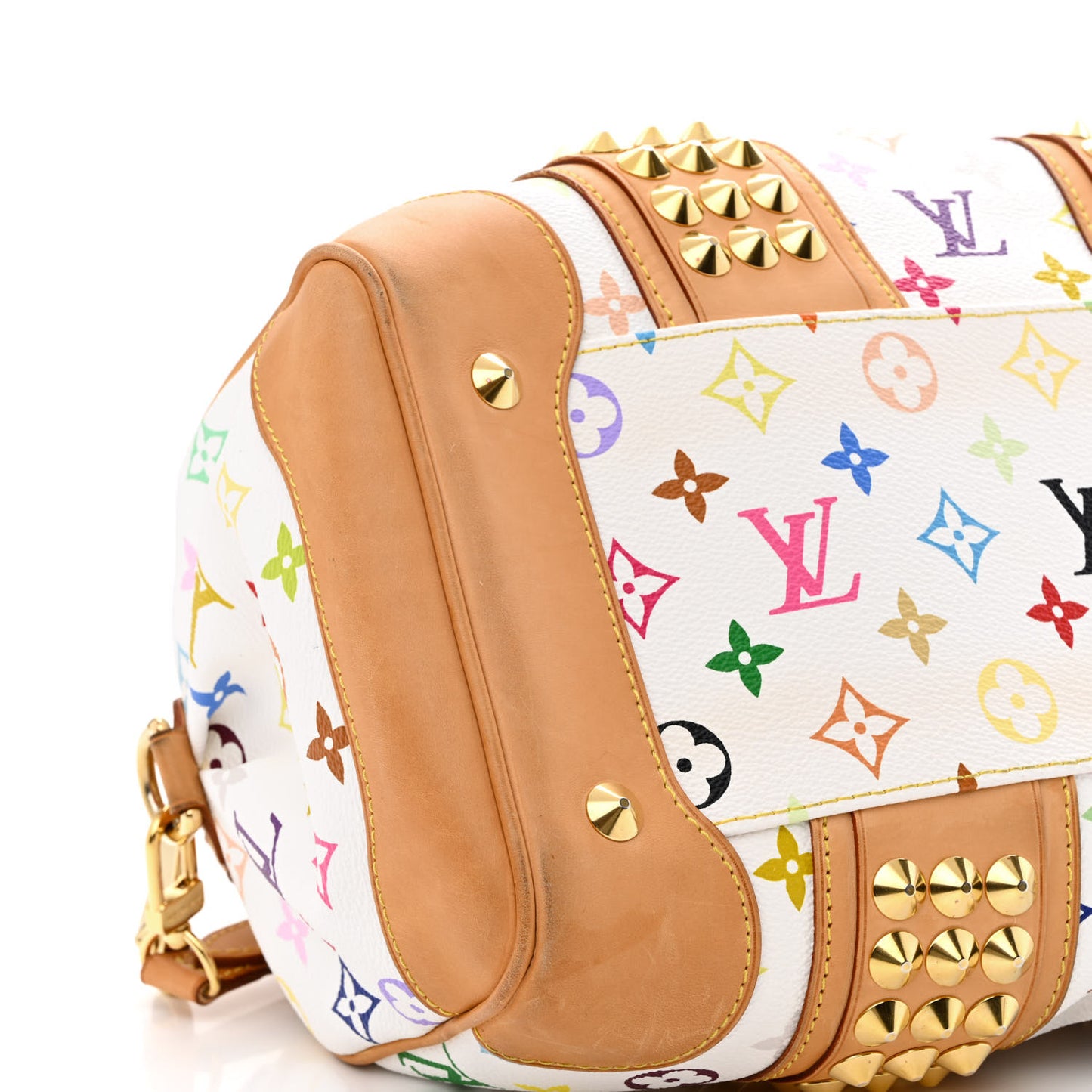 Monogram Multicolor Courtney MM White