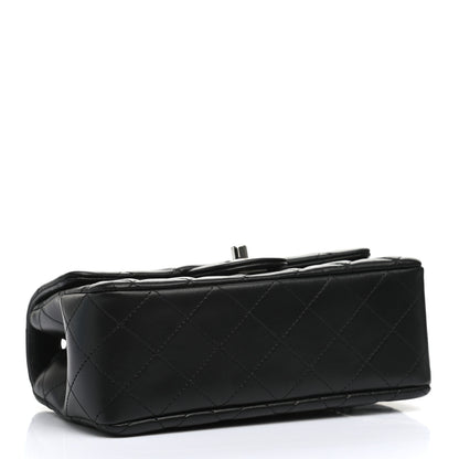 Chanel Lambskin Quilted Mini Rectangular Flap Black 4 of 11
