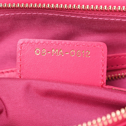 Christian Dior Lambskin Cannage Medium Granville Tote Fuchsia 7 of 14