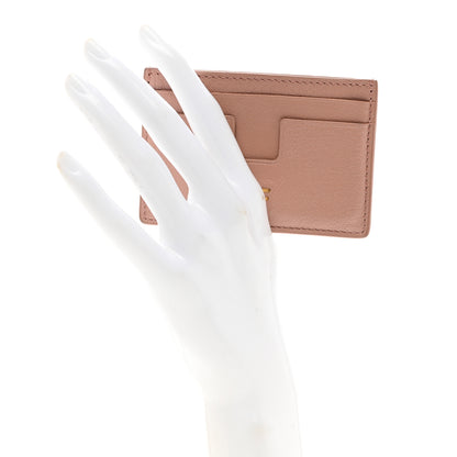Tom Ford Goatskin Card Holder Pink 2 of 6