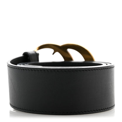 Gucci Calfskin Double G 40mm Belt 75 30 Black 2 of 7