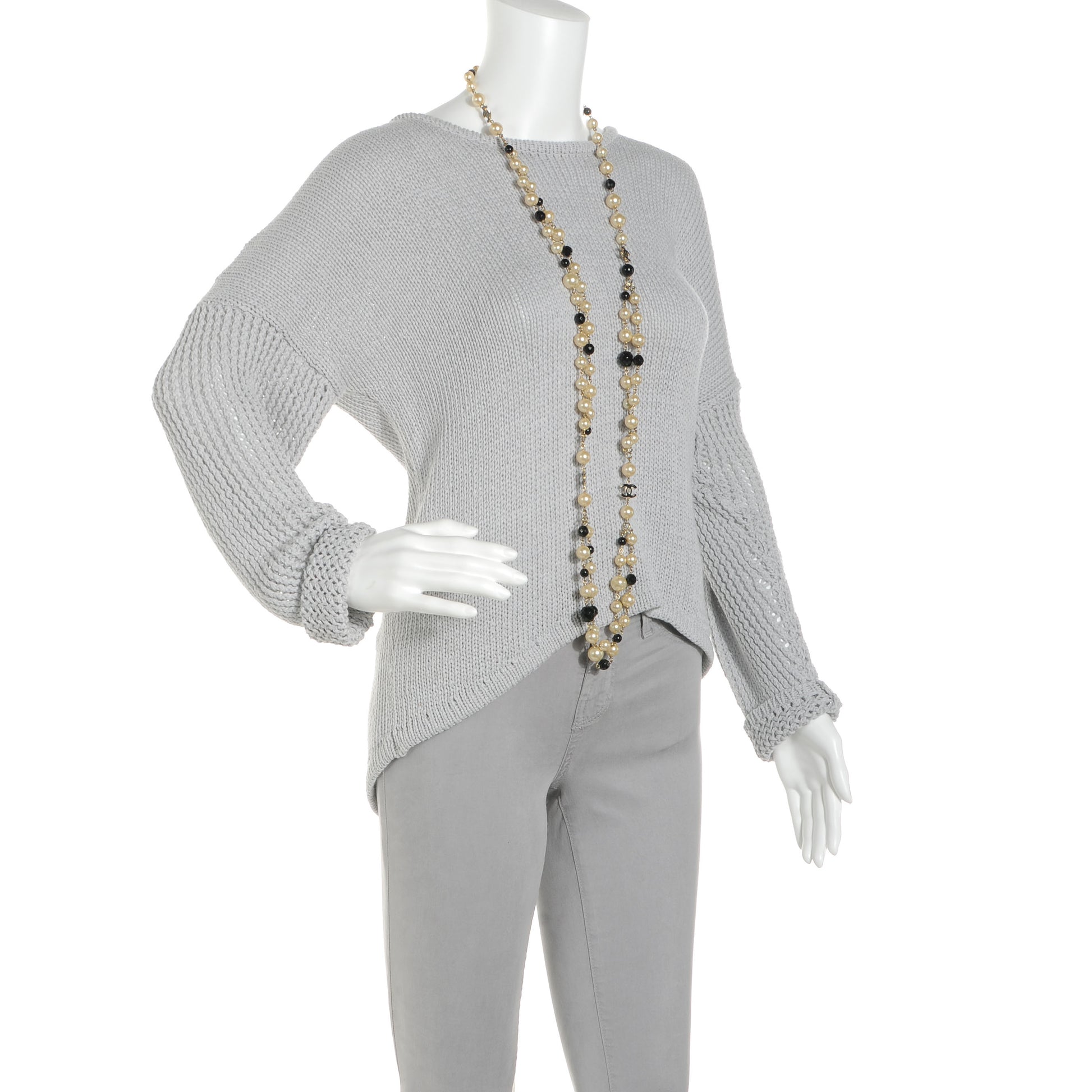 Chanel Pearl CC Beaded Long Necklace 2 of 6