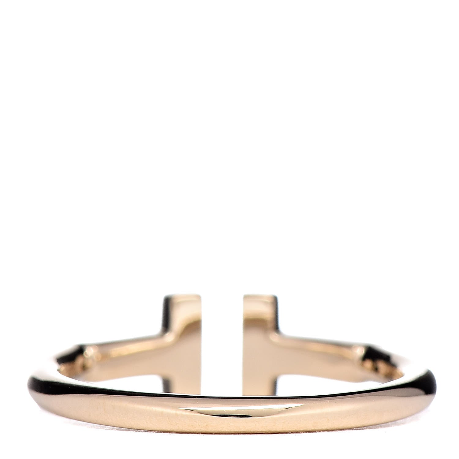 Tiffany 18K Yellow Gold T Wire Ring 47 4 4 of 5