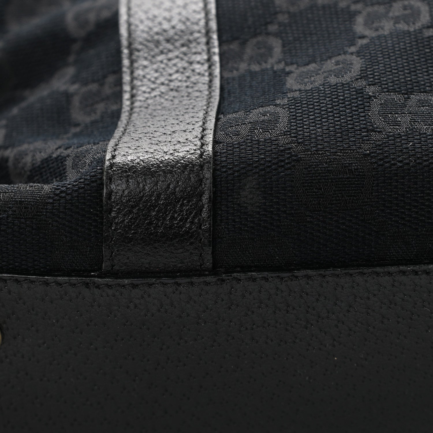 Gucci Monogram Abbey Medium Tote Black 10 of 10