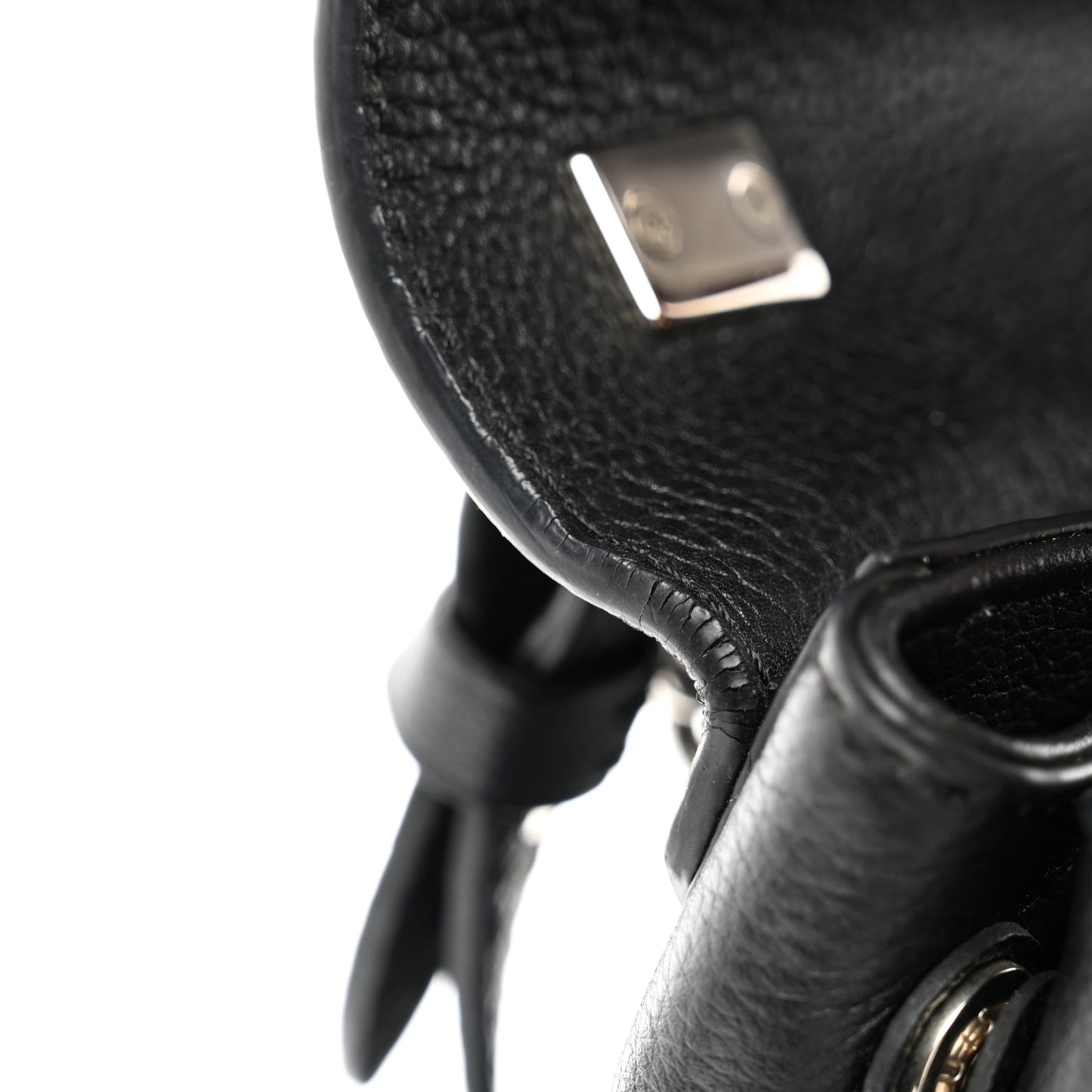 Calfskin Lockme II Chain Bag BB Black