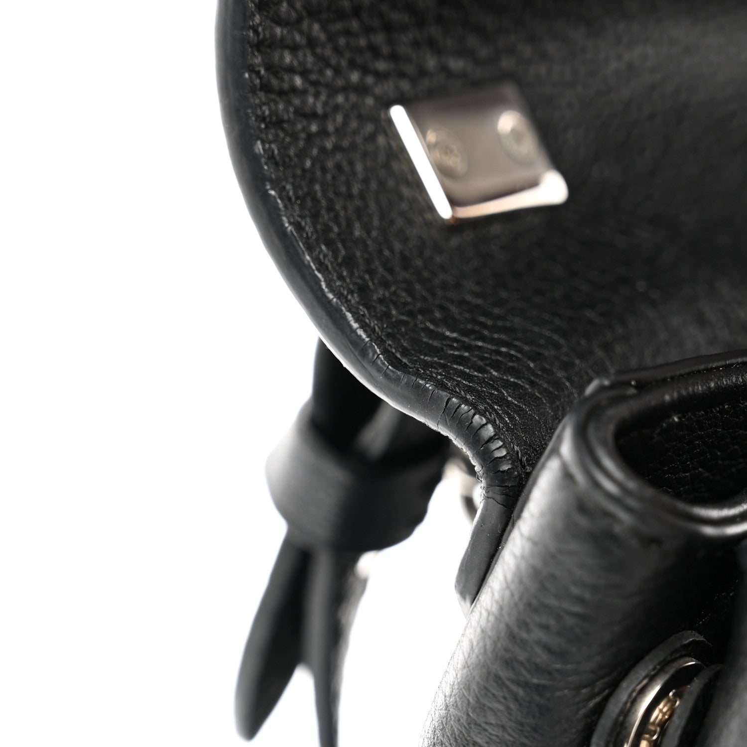 Louis Vuitton Calfskin Lockme II Chain Bag BB Black 10 of 12