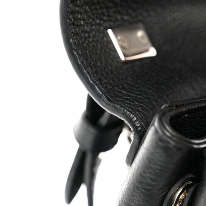 Louis Vuitton Calfskin Lockme II Chain Bag BB Black 10 of 12