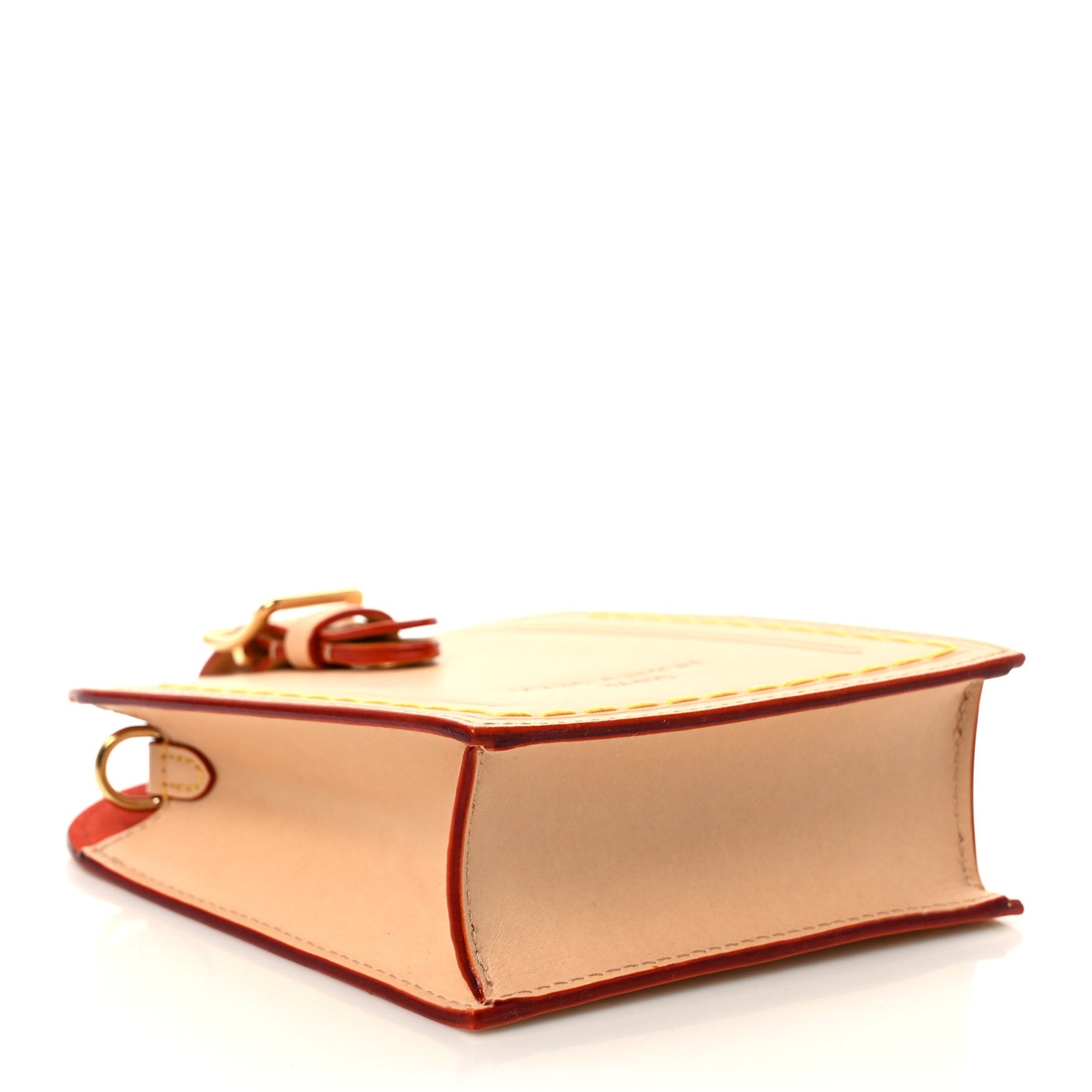 Name Tag XL Clutch Beige