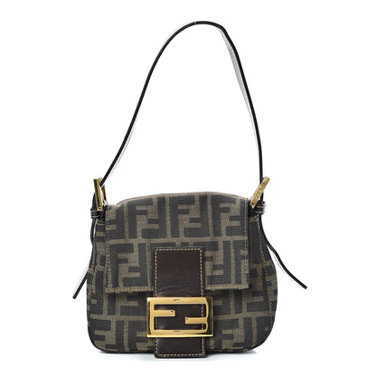 Fendi Zucca Mini Shoulder Bag Tobacco 1 of 9