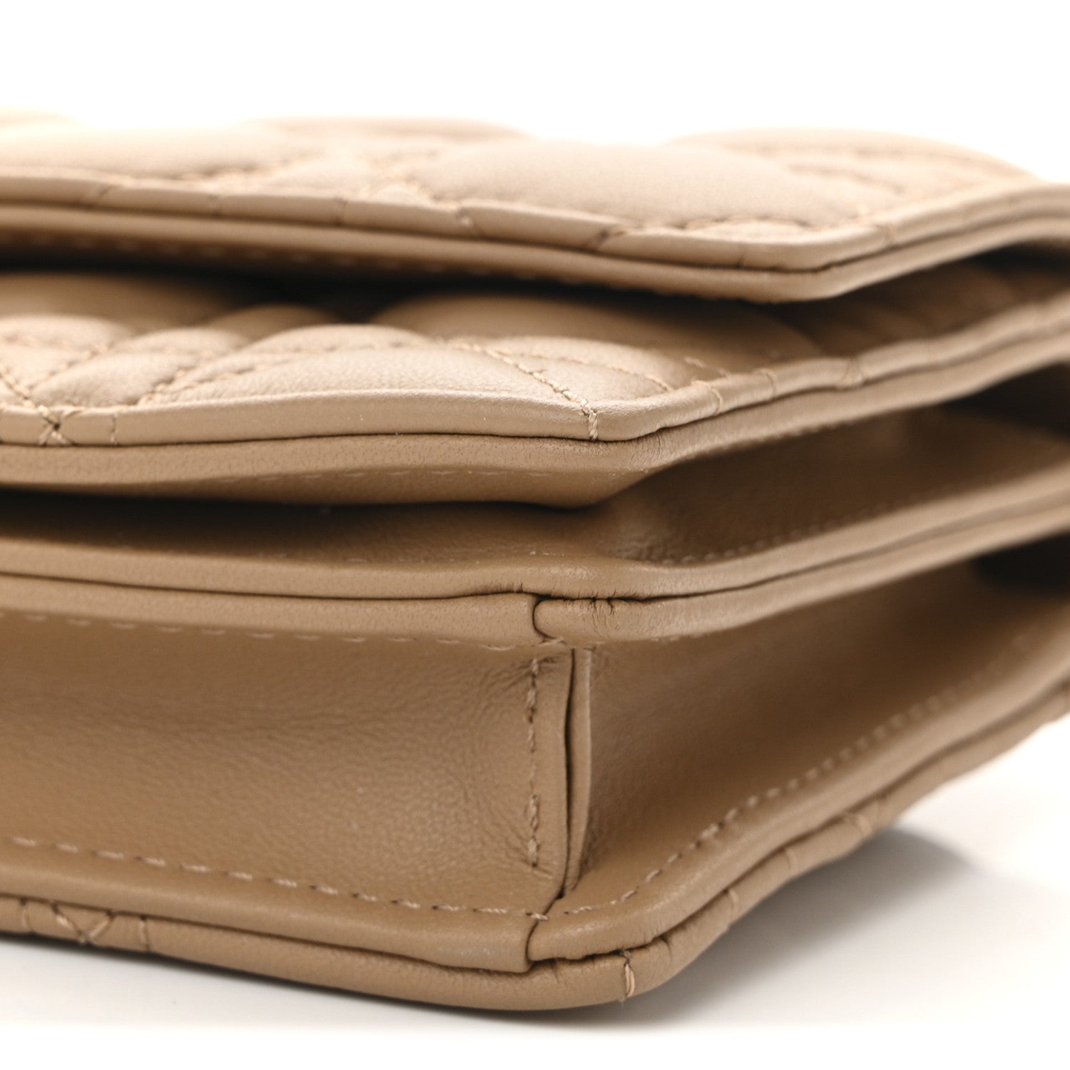 Christian Dior Lambskin Cannage Mini My Dior Bag Beige 10 of 11