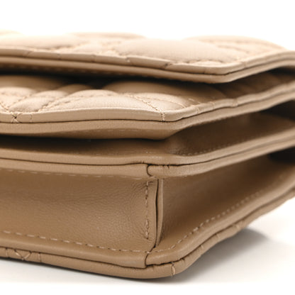 Christian Dior Lambskin Cannage Mini My Dior Bag Beige 10 of 11