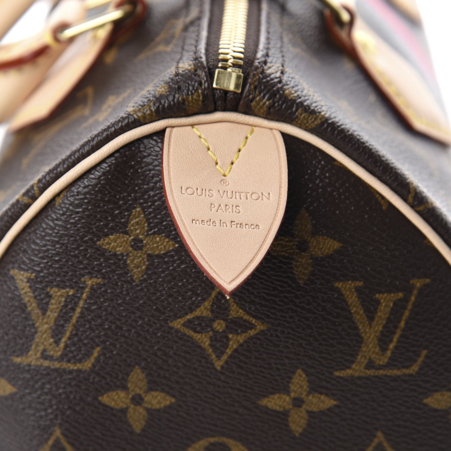 Monogram My LV Heritage Speedy 25 Vert Anglais Fuchsia