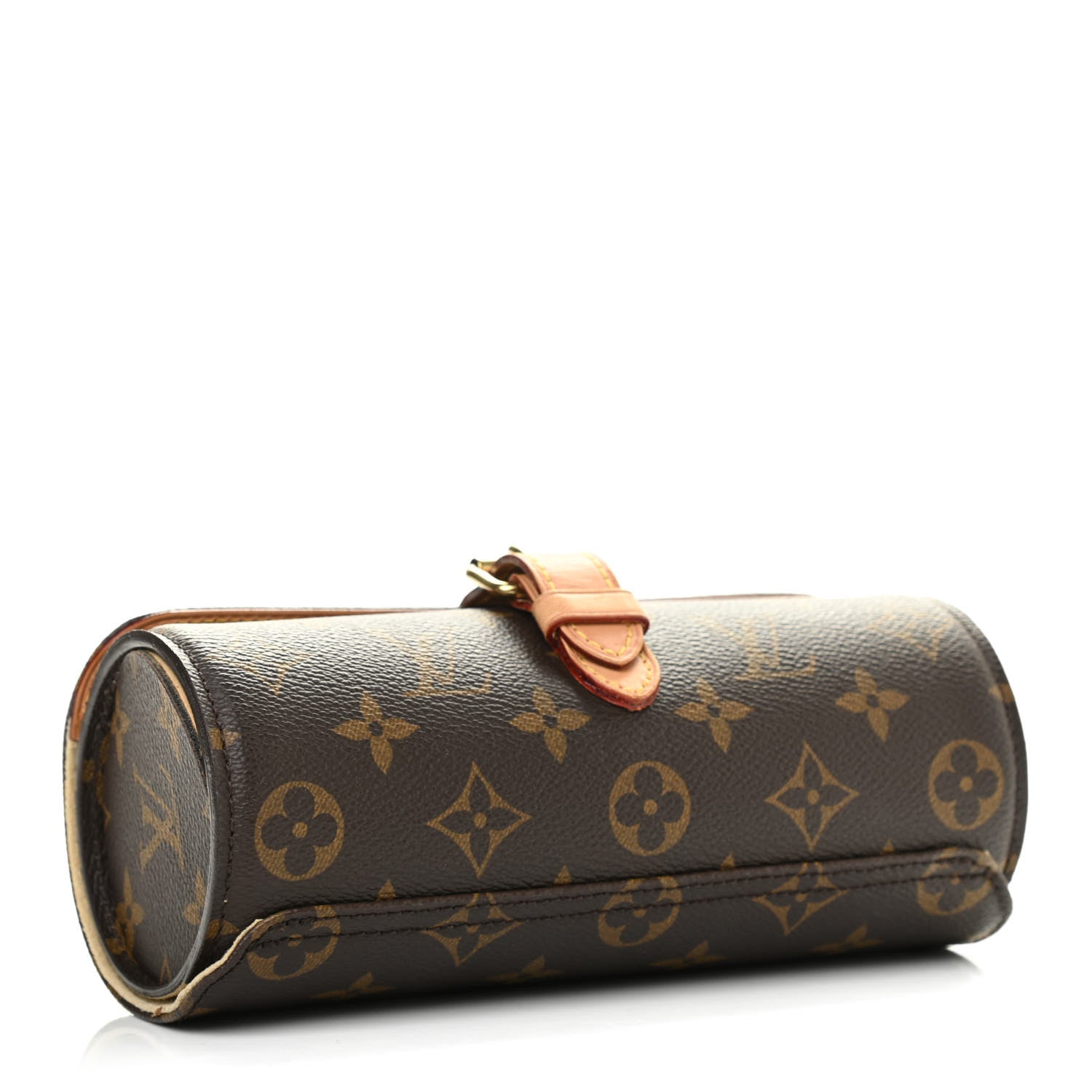 Louis Vuitton Monogram 3 Watch Travel Case 4 of 11