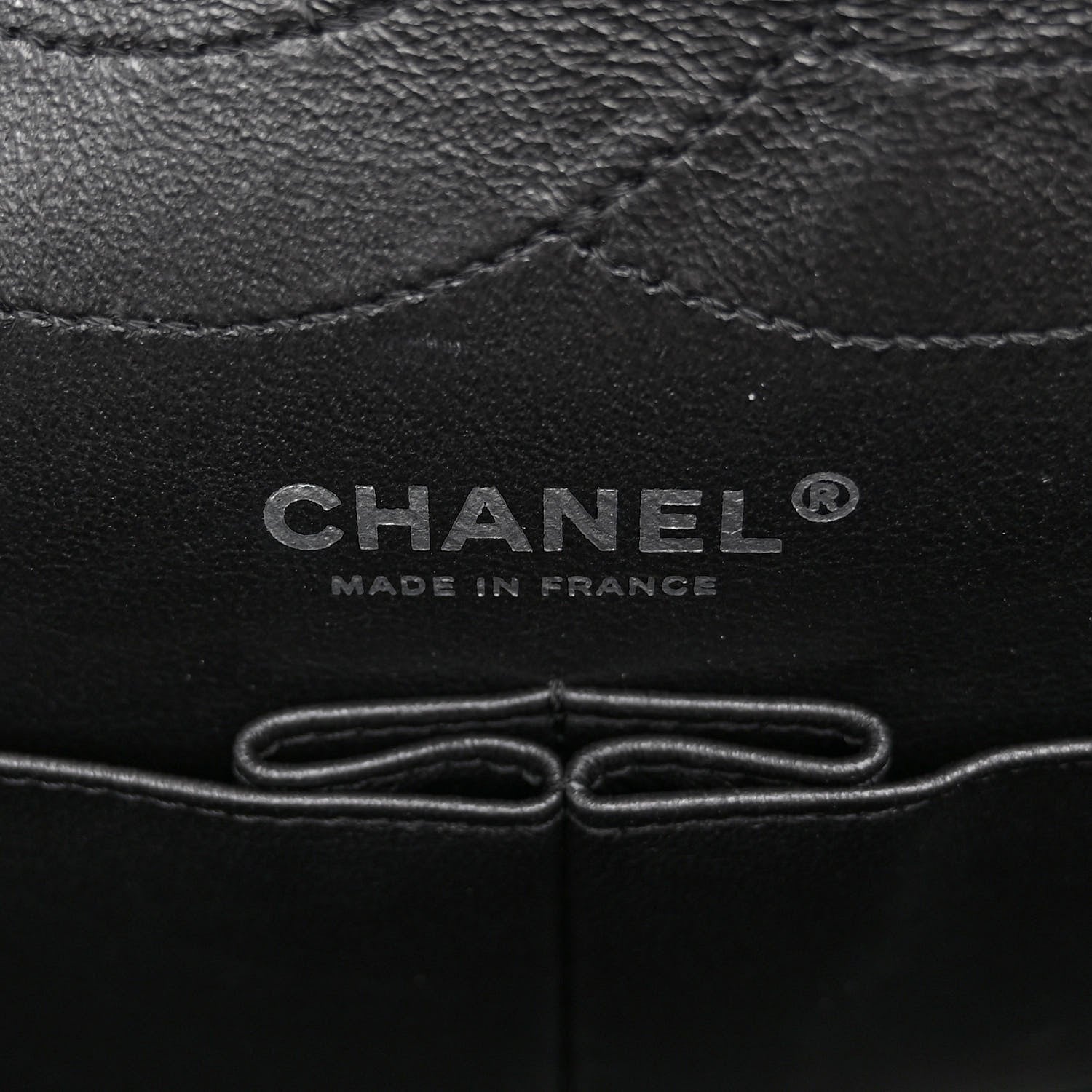 Chanel Metallic Aged Calfskin Quilted 2.55 Reissue 227 Flap Black 6 of 14