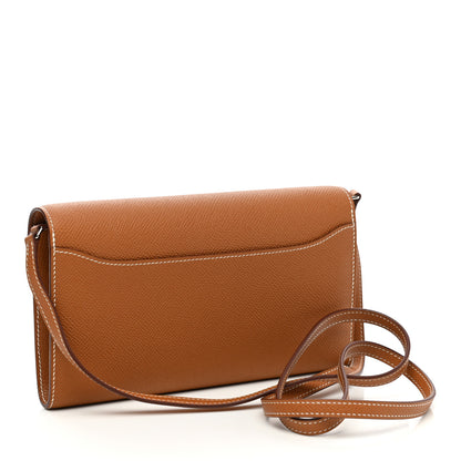 Hermes Epsom Constance Long Wallet To Go Gold 3 of 8