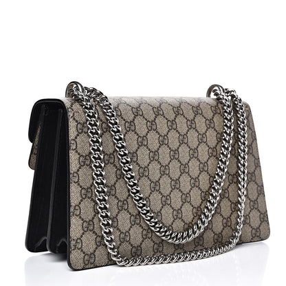 Gucci GG Supreme Monogram Small Dionysus Shoulder Bag Black 2 of 13