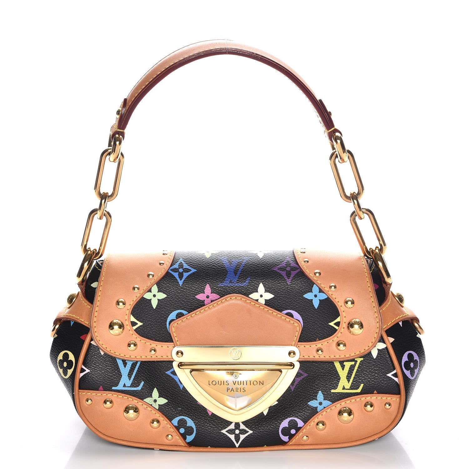 Louis Vuitton Monogram Multicolor Marilyn Black 1 of 11