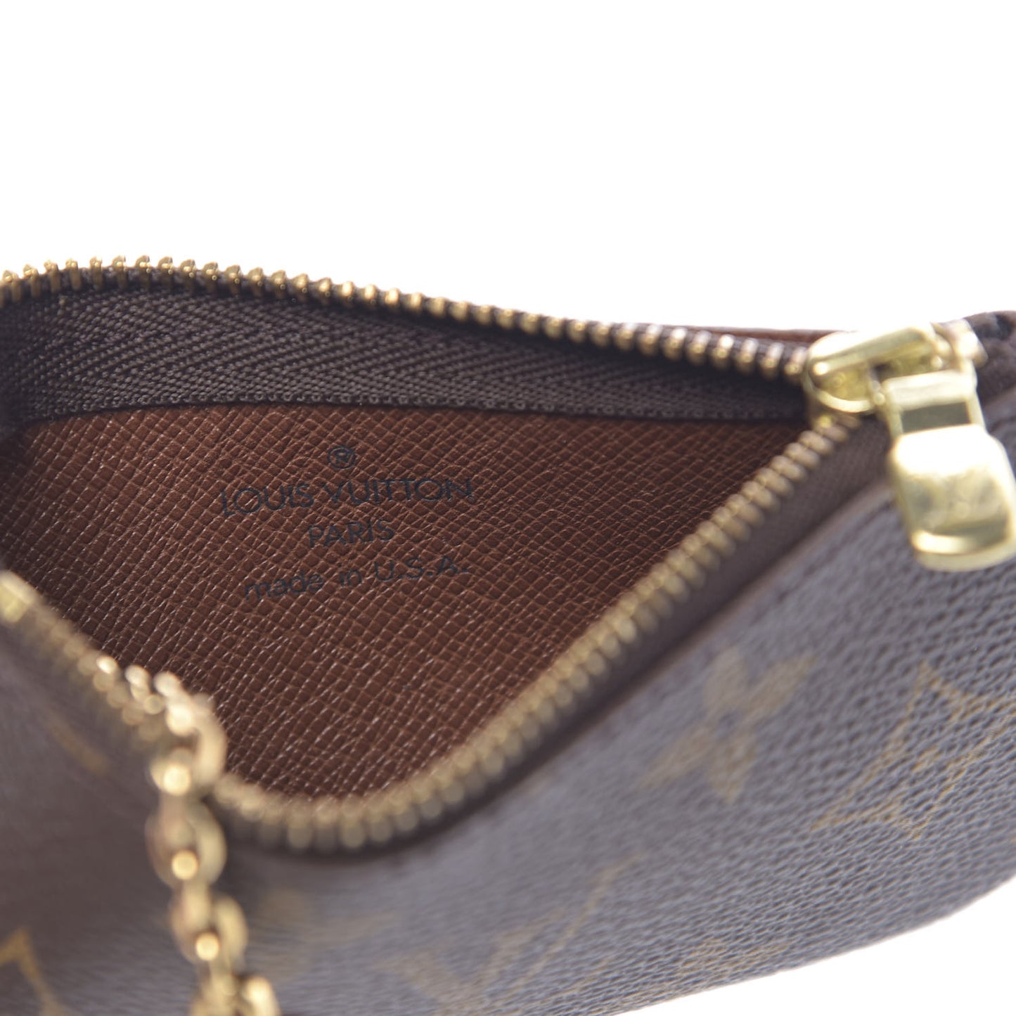 Monogram Key Pouch