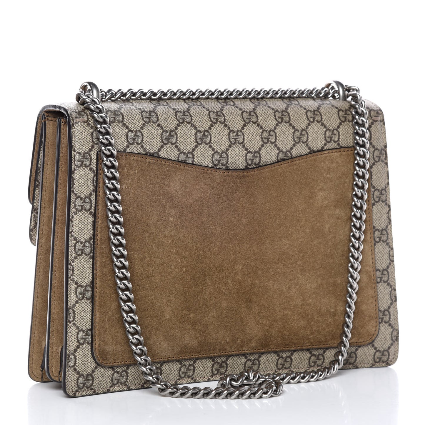 GG Supreme Monogram Shooting Star Embroidered Medium Dionysus Shoulder Bag Beige