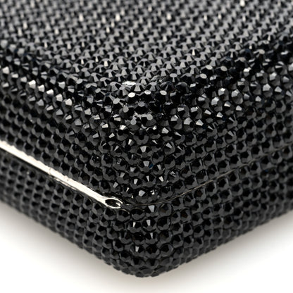 Judith Leiber Swarovski Crystal Minaudiere Clutch Black 8 of 8