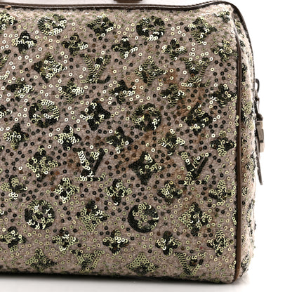Louis Vuitton Sequin Monogram Sunshine Express Speedy Kaki 10 of 10
