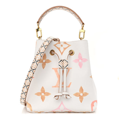 Louis Vuitton Monogram Giant By The Pool 2.0 Neonoe BB Beige 1 of 9
