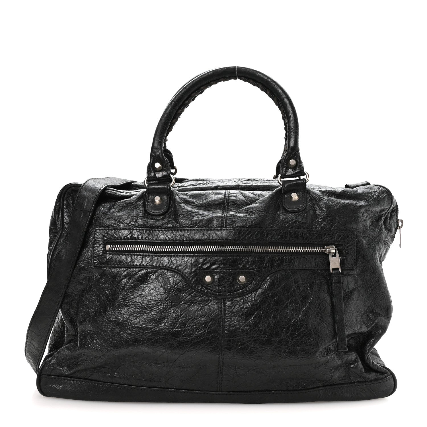 Balenciaga Agneau Classic Hardware Mini Folder Black 1 of 10