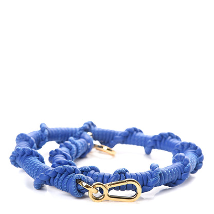 Loewe Calfskin Braided Shoulder Strap Royal Blue 1 of 2
