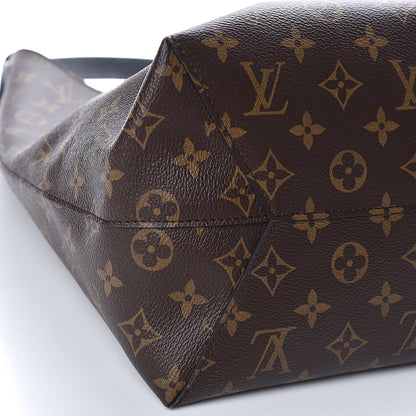 Louis Vuitton Monogram Flower Hobo Black 9 of 10