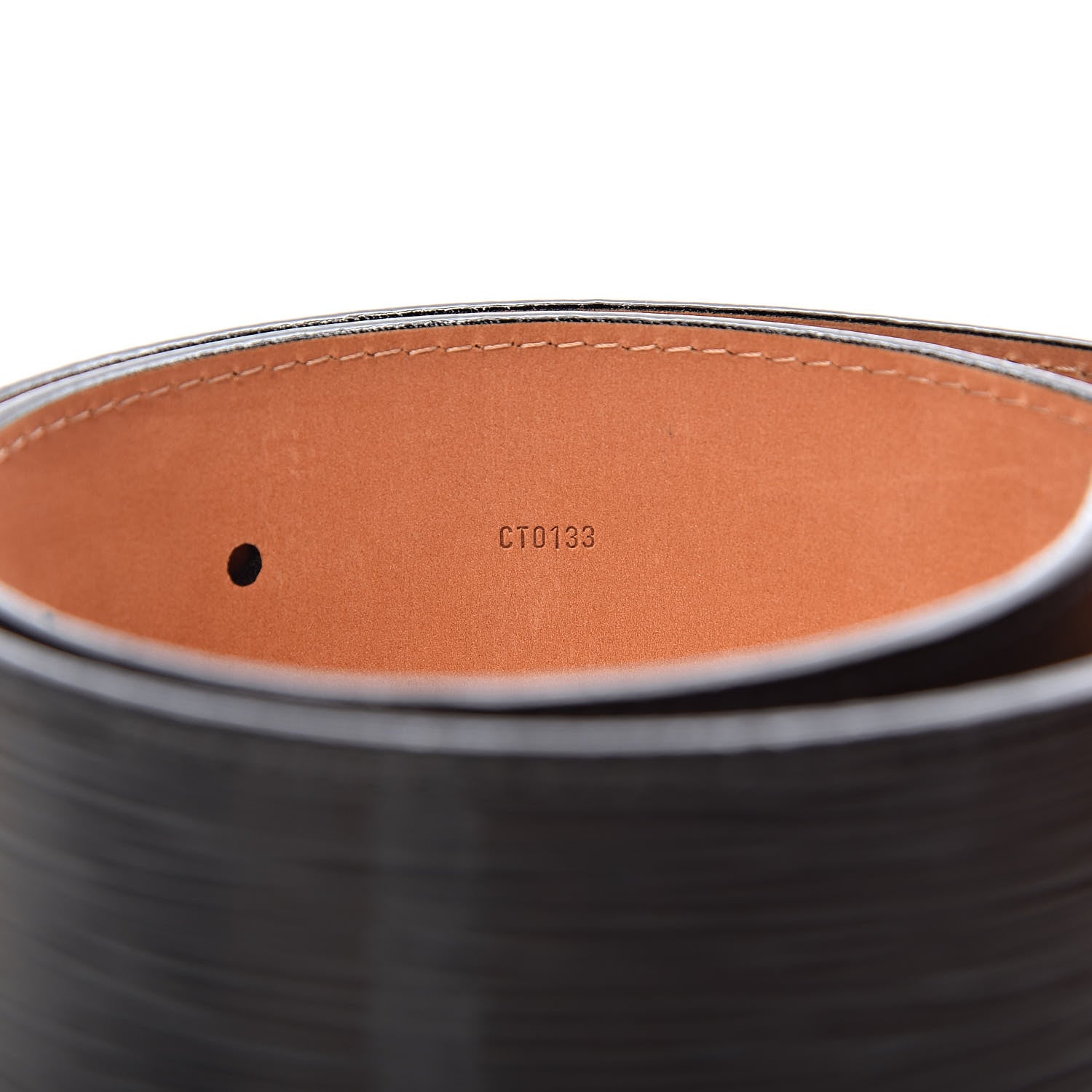 Louis Vuitton Epi Electric 40mm LV Initiales Belt 85 34 Black 5 of 8