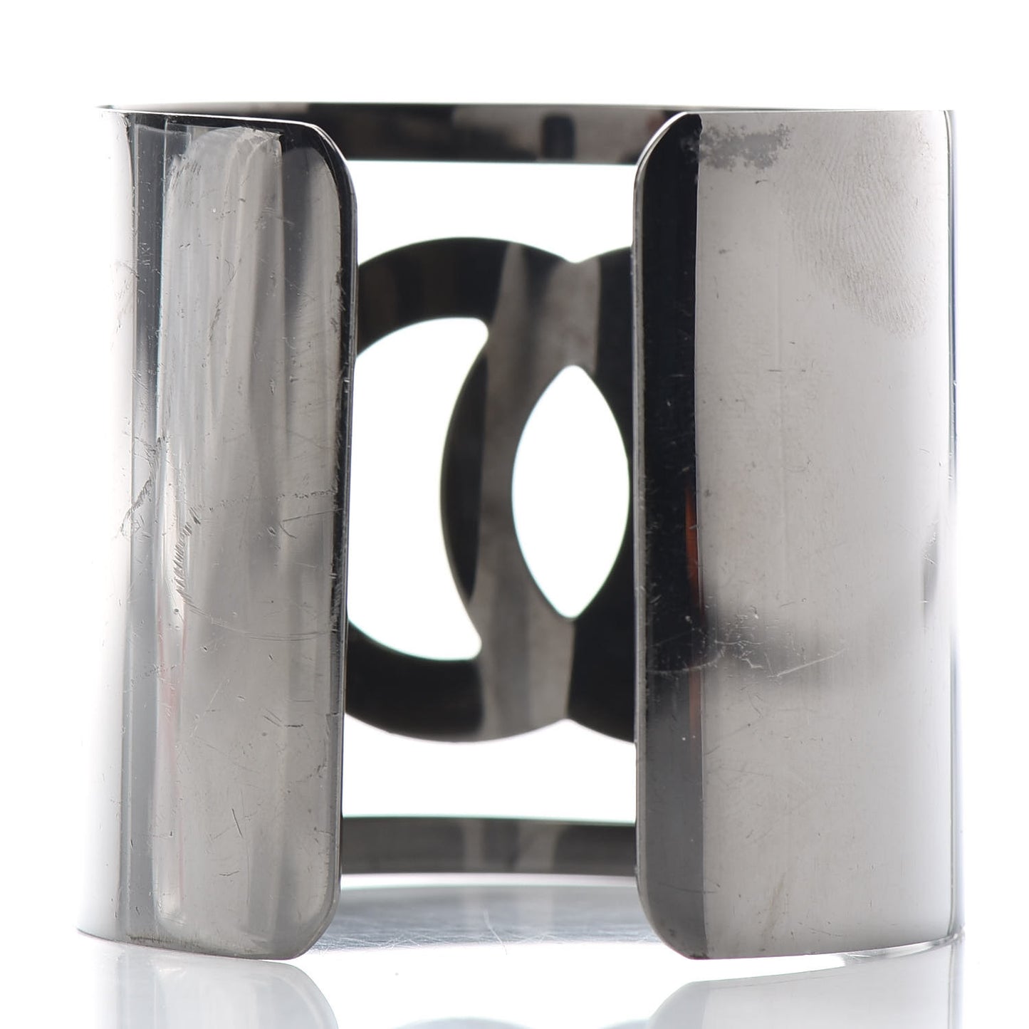 Metal CC Cuff Silver