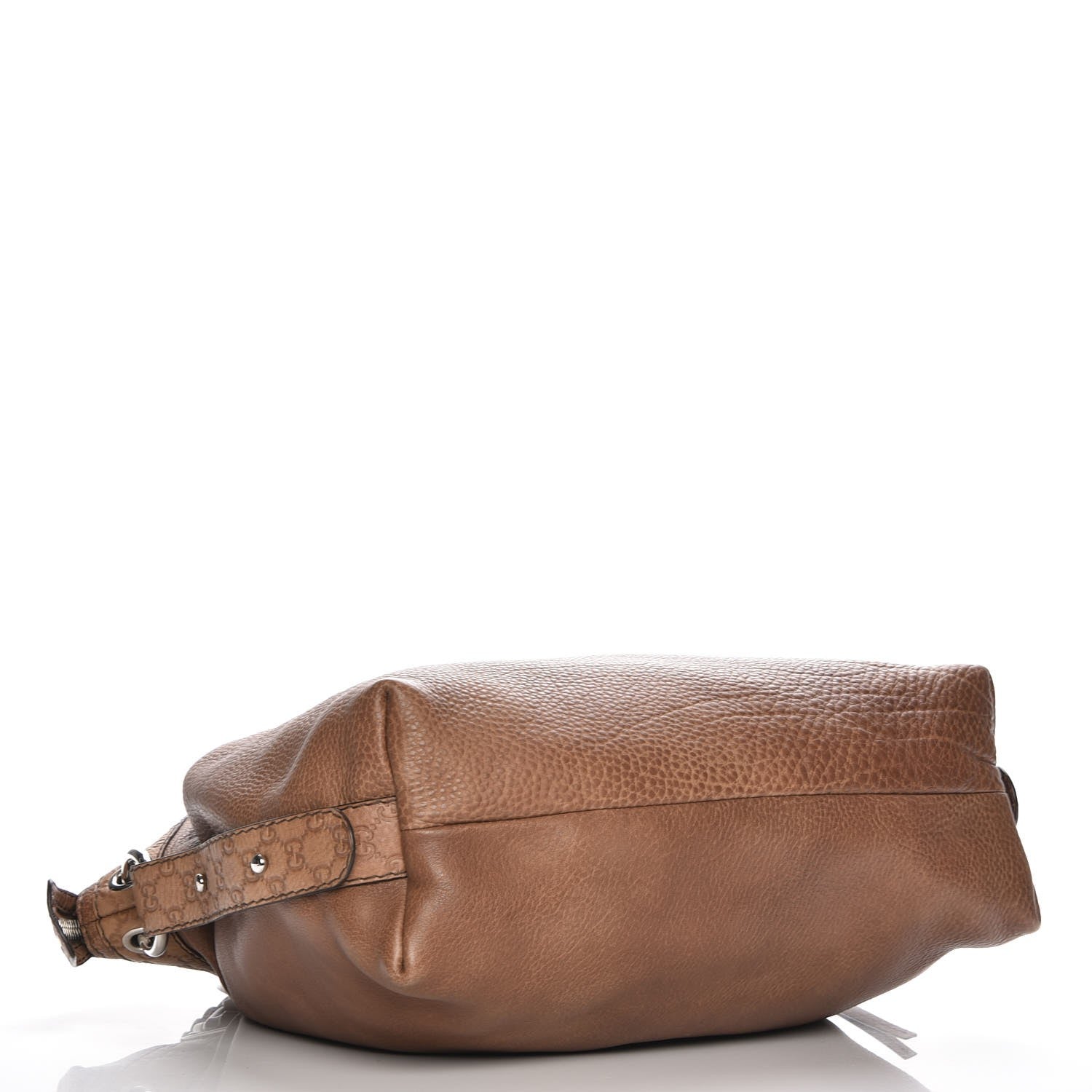 Gucci Calfskin Large Bamboo Bar Shoulder Bag Light Brown 4 of 7
