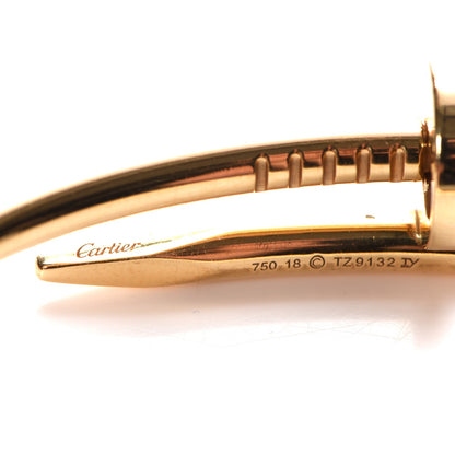 Cartier 18K Yellow Gold Juste Un Clou Bracelet 18 5 of 7