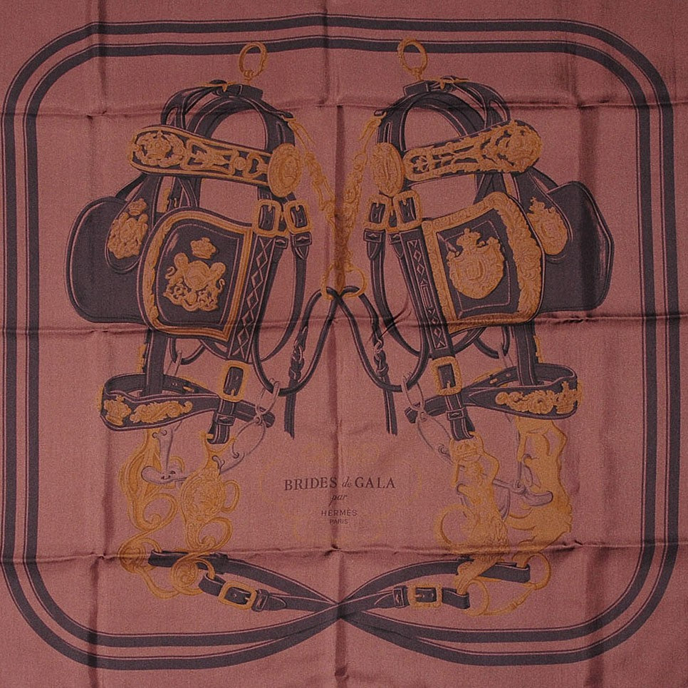 Hermes Silk Dip Dye Brides de Gala Scarf 90 1 of 5