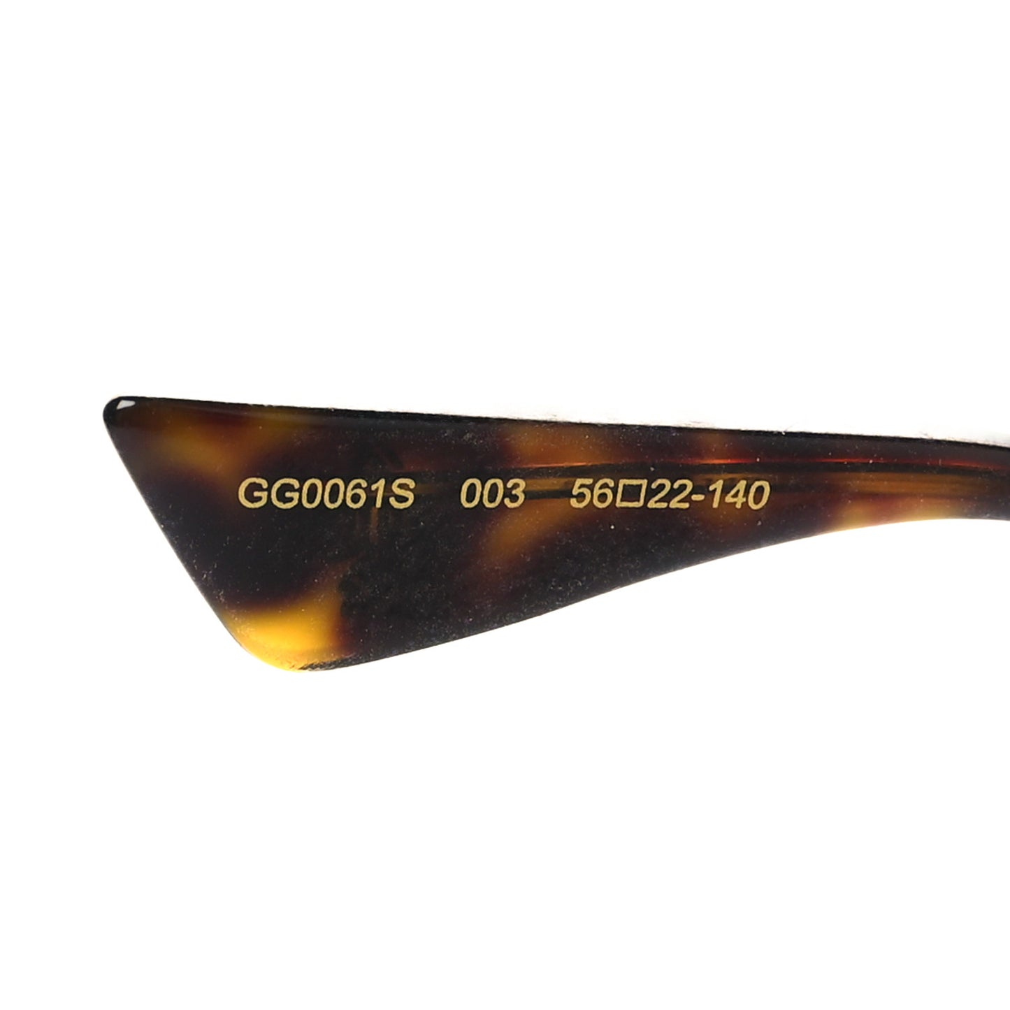 Metal Round Frame Sunglasses GG0061S Green Red