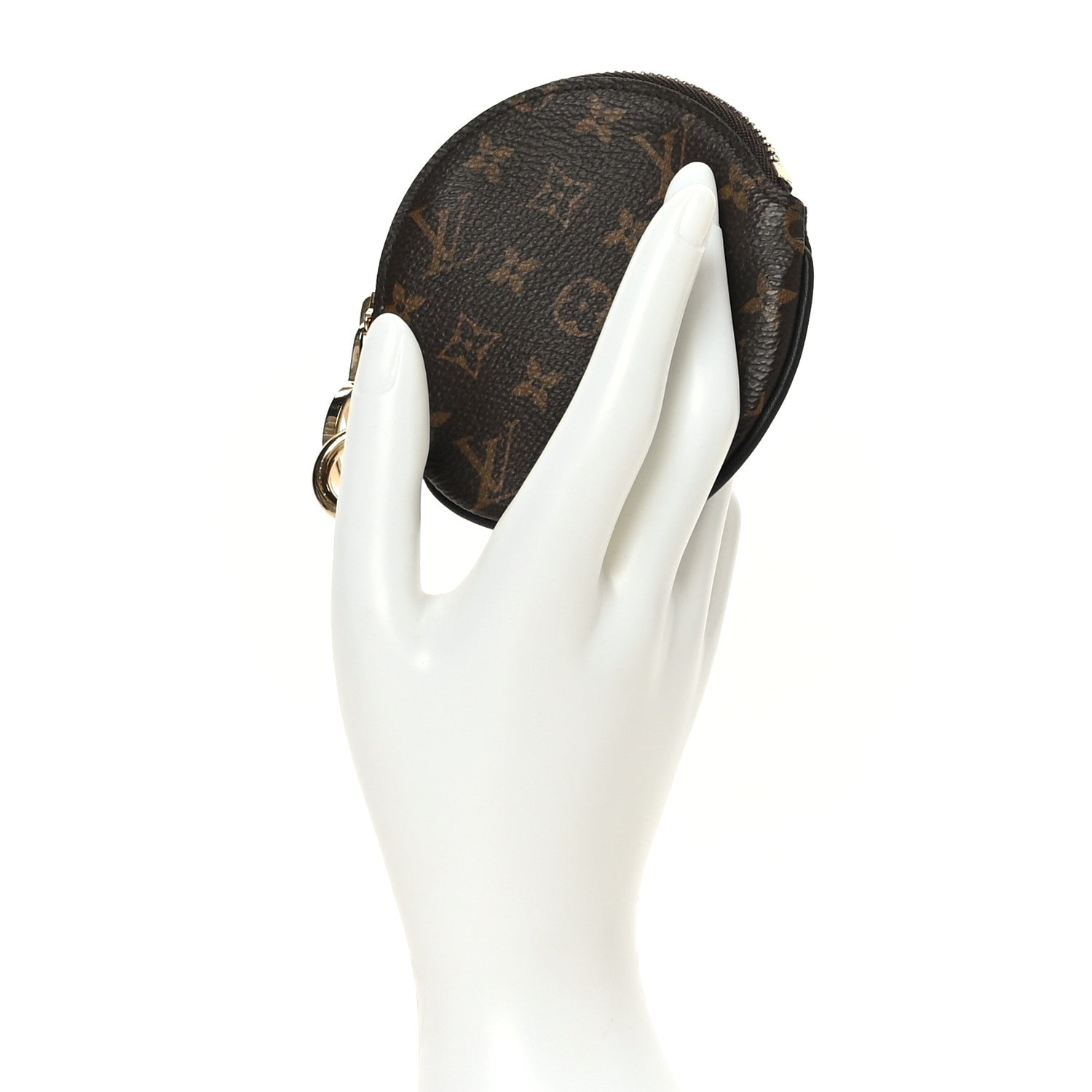 Louis Vuitton Mini Monogram Trio Pouch Round Coin Purse 2 of 6