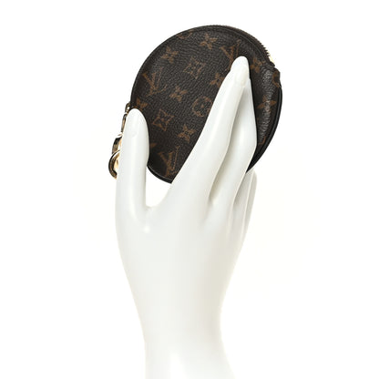 Louis Vuitton Mini Monogram Trio Pouch Round Coin Purse 2 of 6