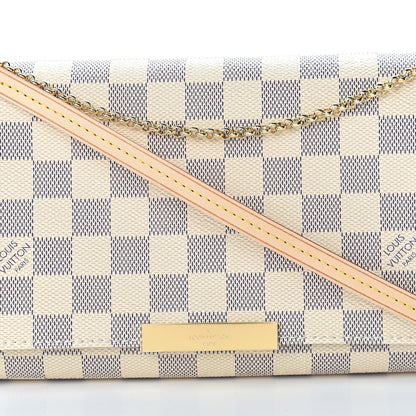 Louis Vuitton Damier Azur Favorite MM 8 of 10
