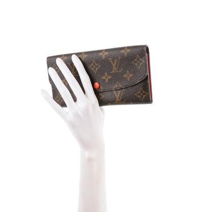 Louis Vuitton Monogram Emilie Wallet Piment 2 of 7