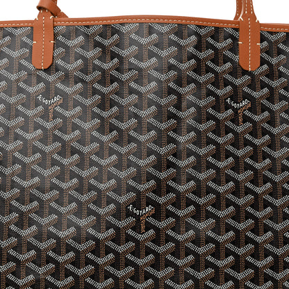 Goyard Goyardine Saint Louis GM Black Gold 10 of 12