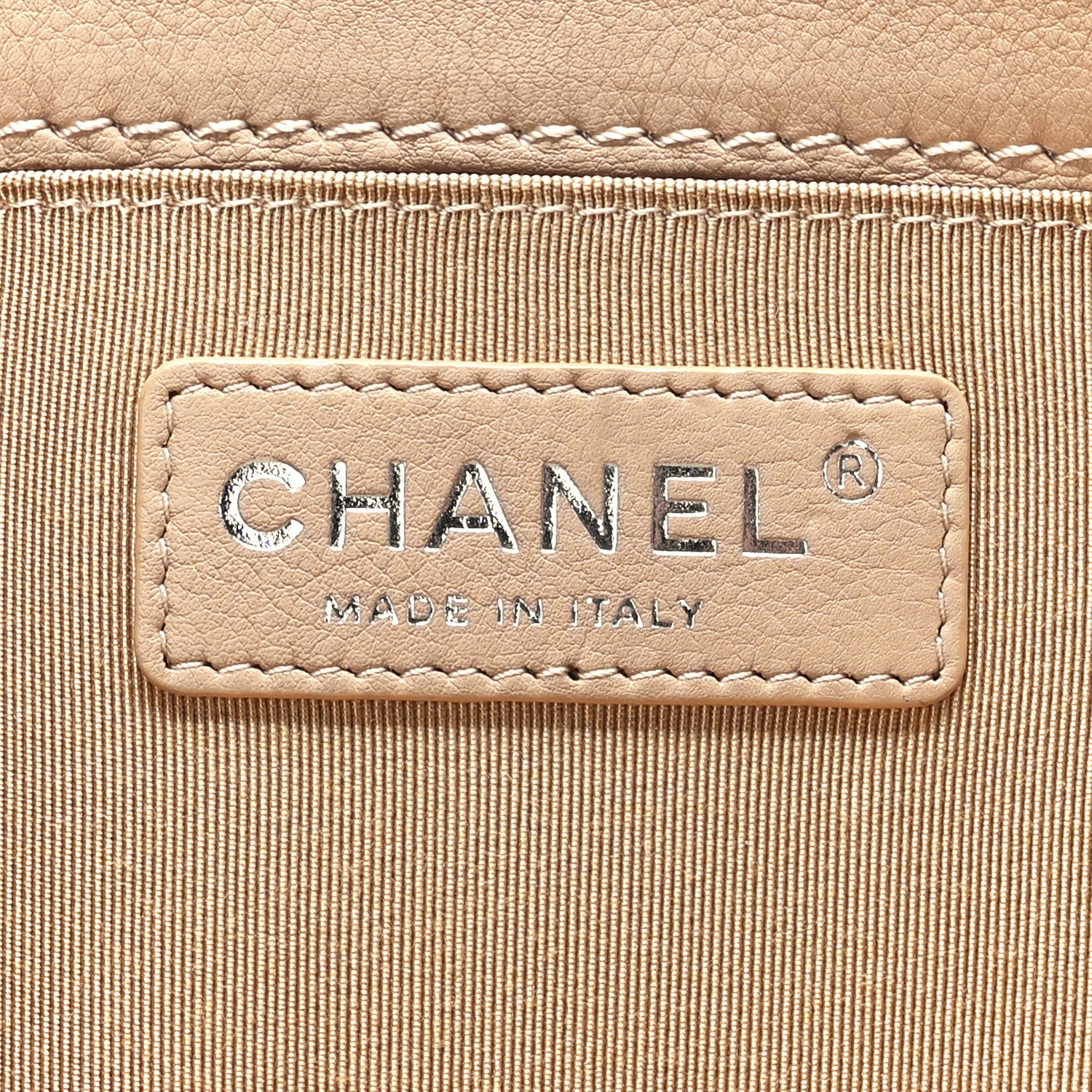 Chanel Calfskin Medium Boy Reverso Flap Beige Clair 7 of 12