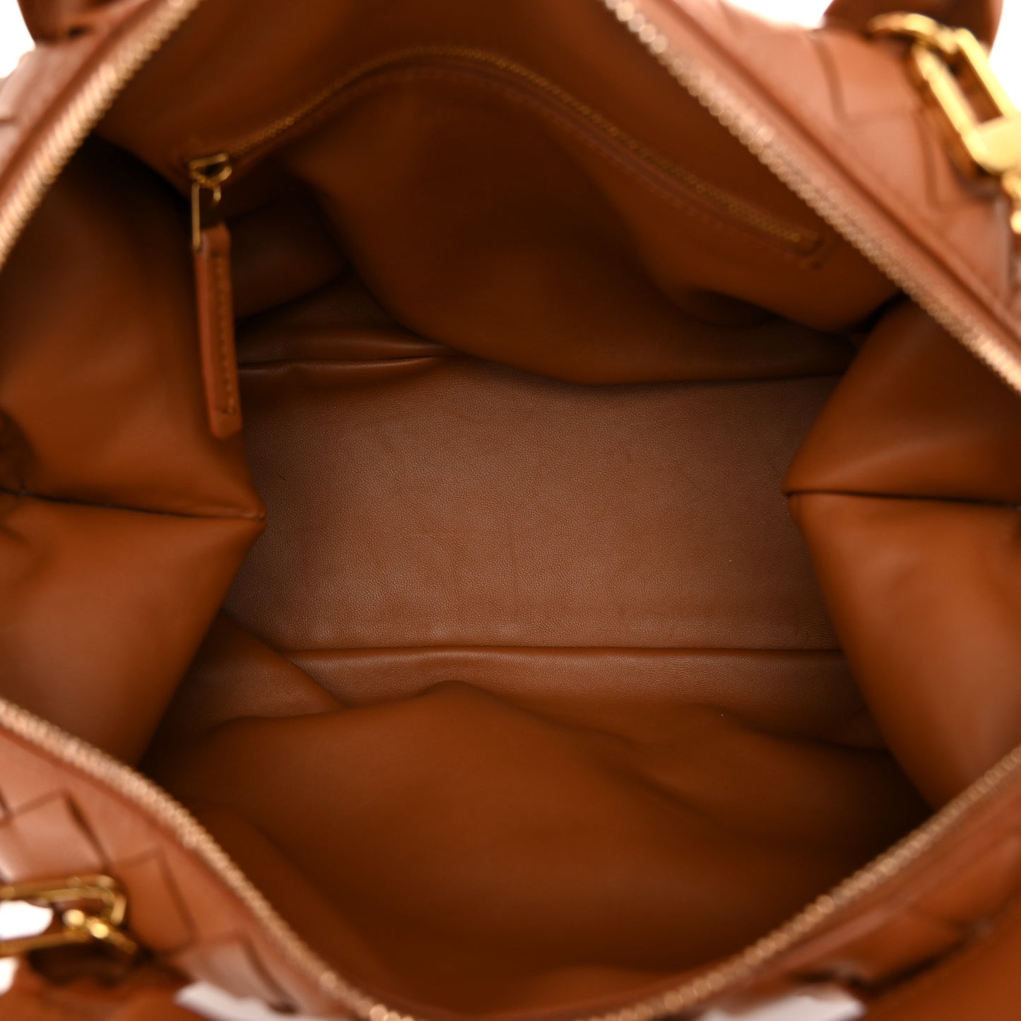 Nappa Intrecciato Bauletto Wood